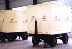 Mobile combined type transformer
